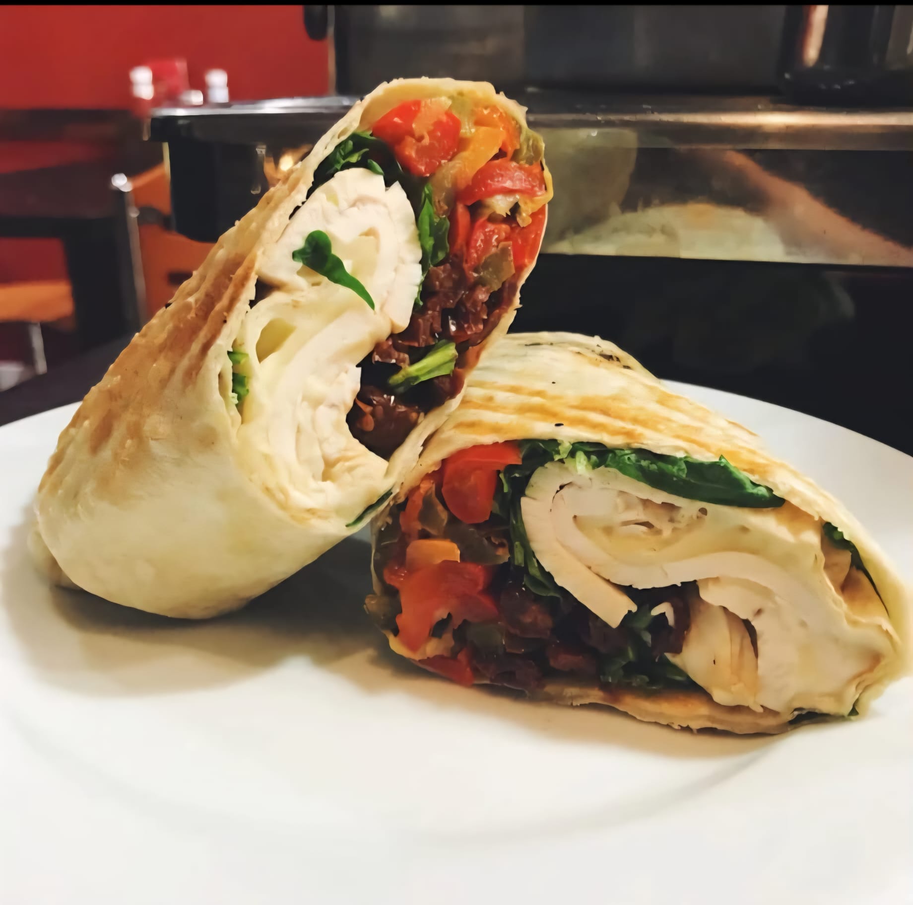 Plated food from Ad'z Kitchen