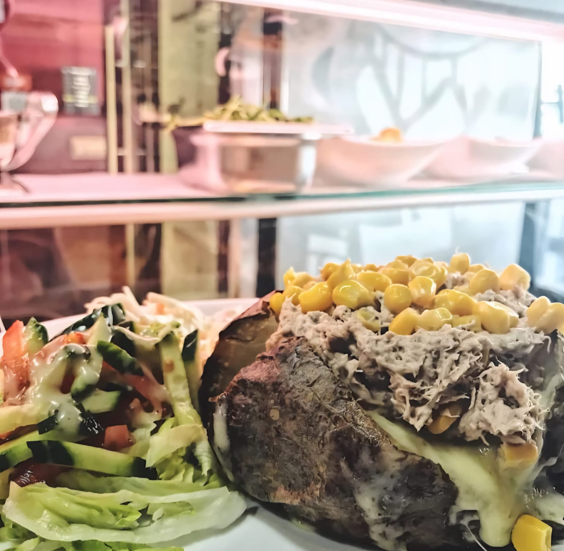 Hearty on-site meal served fresh